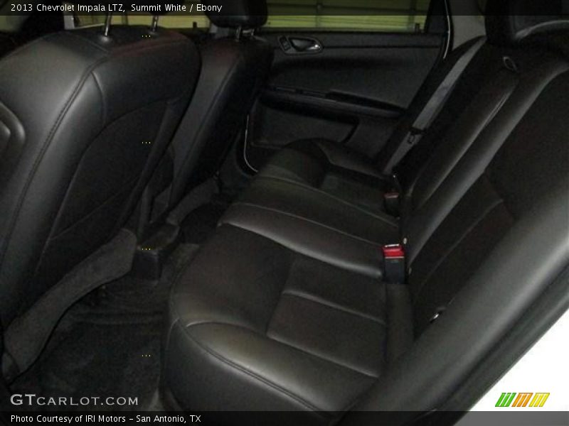 Summit White / Ebony 2013 Chevrolet Impala LTZ