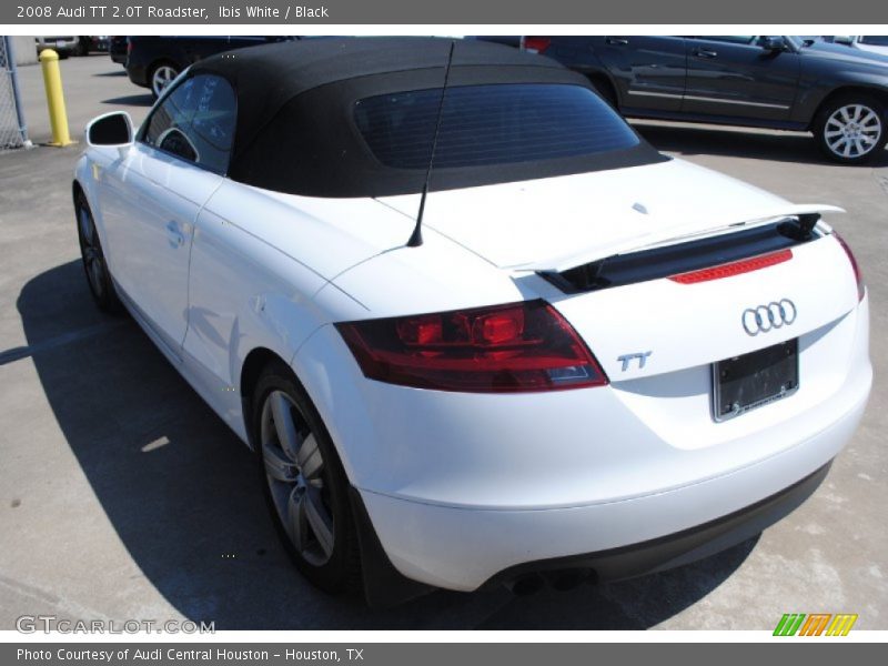 Ibis White / Black 2008 Audi TT 2.0T Roadster