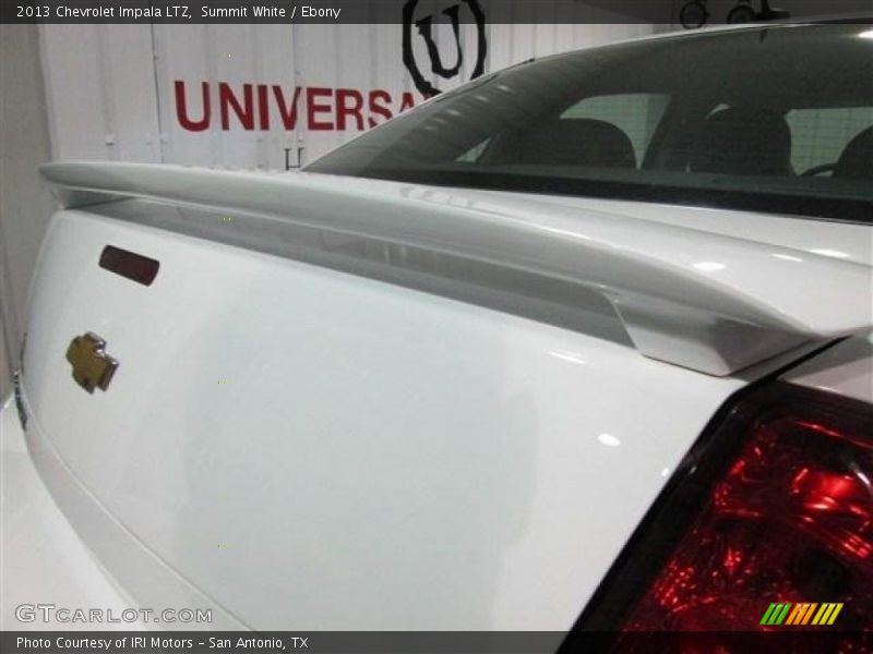Summit White / Ebony 2013 Chevrolet Impala LTZ