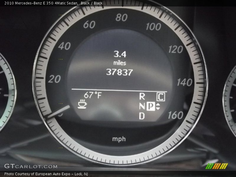 Black / Black 2010 Mercedes-Benz E 350 4Matic Sedan
