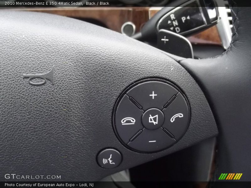 Black / Black 2010 Mercedes-Benz E 350 4Matic Sedan