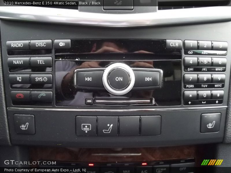 Black / Black 2010 Mercedes-Benz E 350 4Matic Sedan
