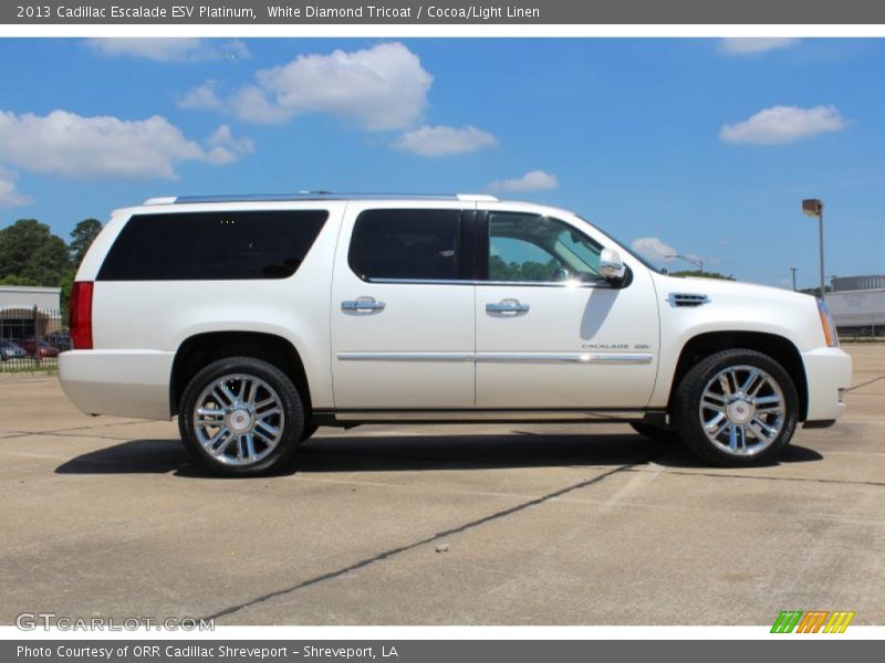  2013 Escalade ESV Platinum White Diamond Tricoat
