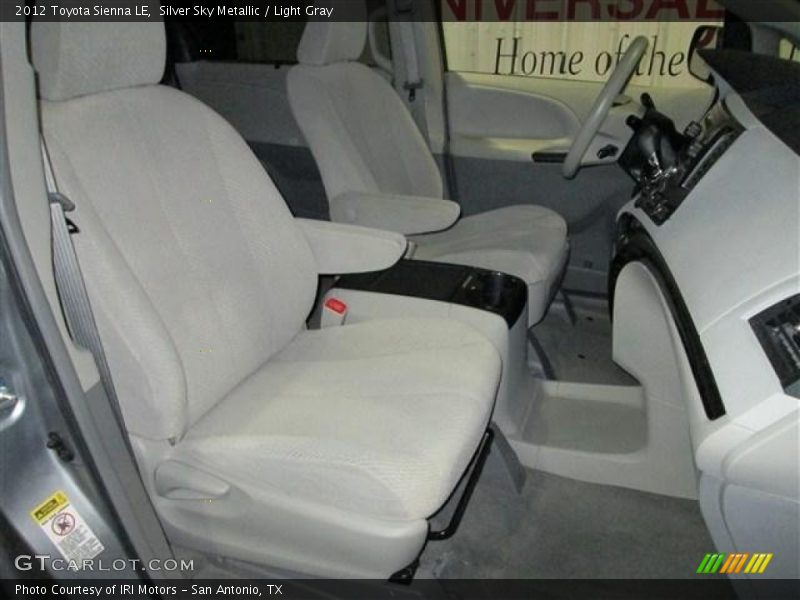 Silver Sky Metallic / Light Gray 2012 Toyota Sienna LE