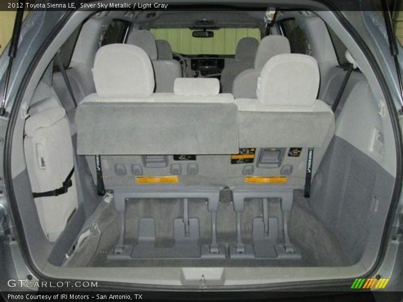 Silver Sky Metallic / Light Gray 2012 Toyota Sienna LE