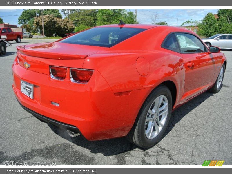 Victory Red / Black 2013 Chevrolet Camaro LT Coupe