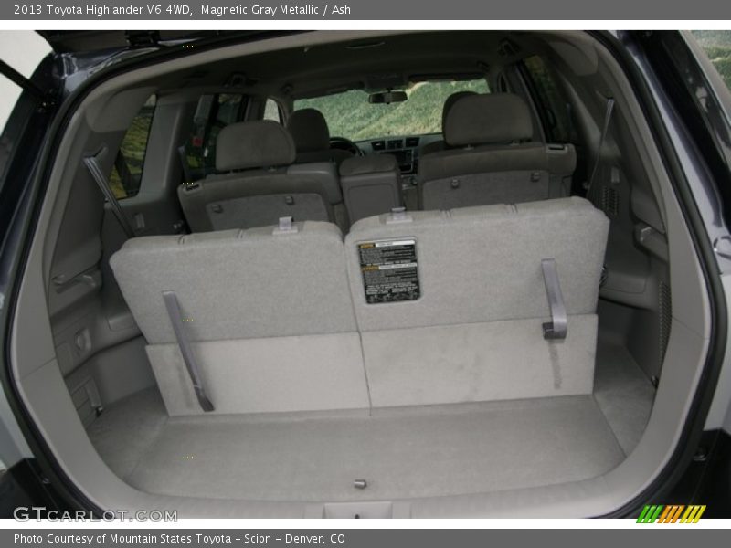 Magnetic Gray Metallic / Ash 2013 Toyota Highlander V6 4WD