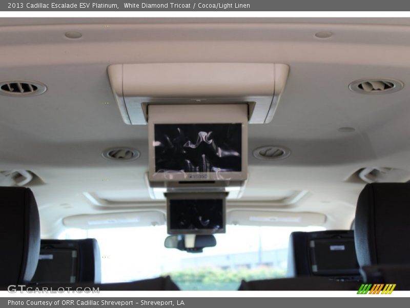 Entertainment System of 2013 Escalade ESV Platinum