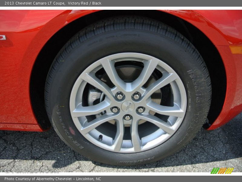 Victory Red / Black 2013 Chevrolet Camaro LT Coupe
