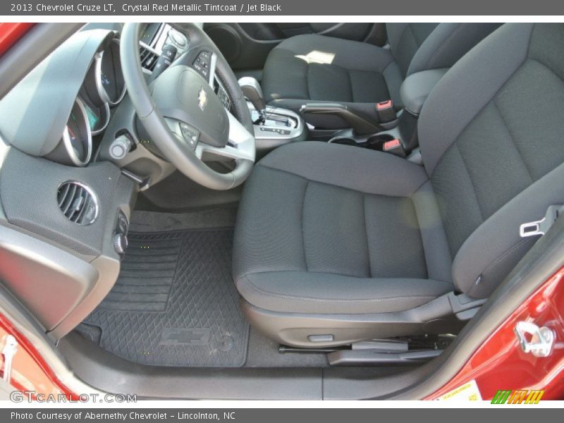 Crystal Red Metallic Tintcoat / Jet Black 2013 Chevrolet Cruze LT