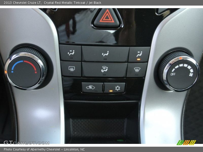 Crystal Red Metallic Tintcoat / Jet Black 2013 Chevrolet Cruze LT
