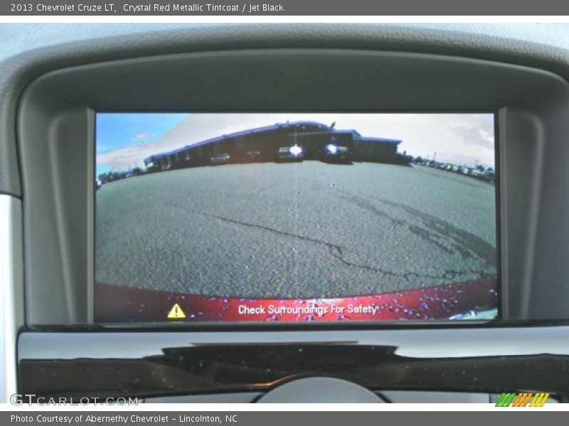 Crystal Red Metallic Tintcoat / Jet Black 2013 Chevrolet Cruze LT