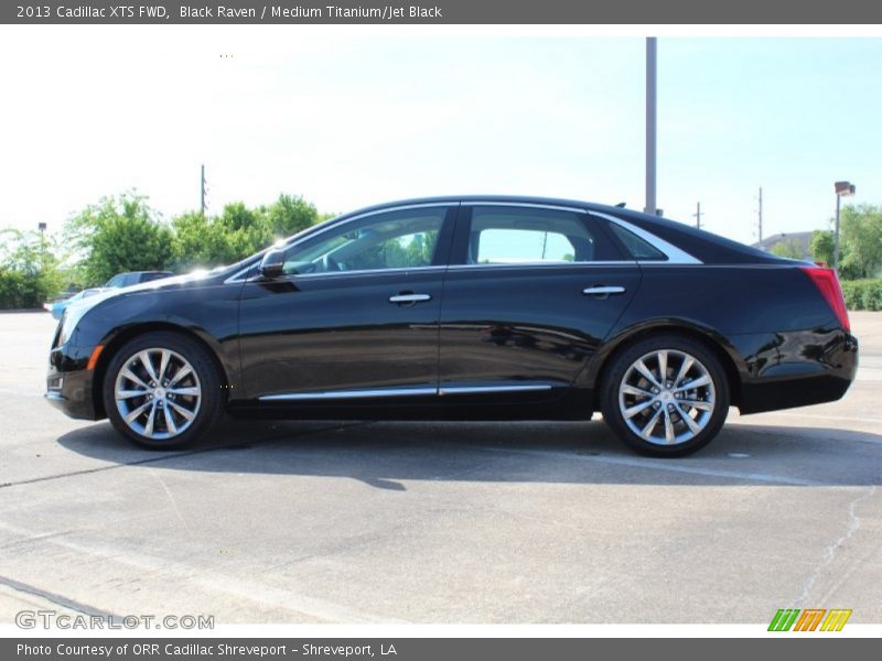 Black Raven / Medium Titanium/Jet Black 2013 Cadillac XTS FWD