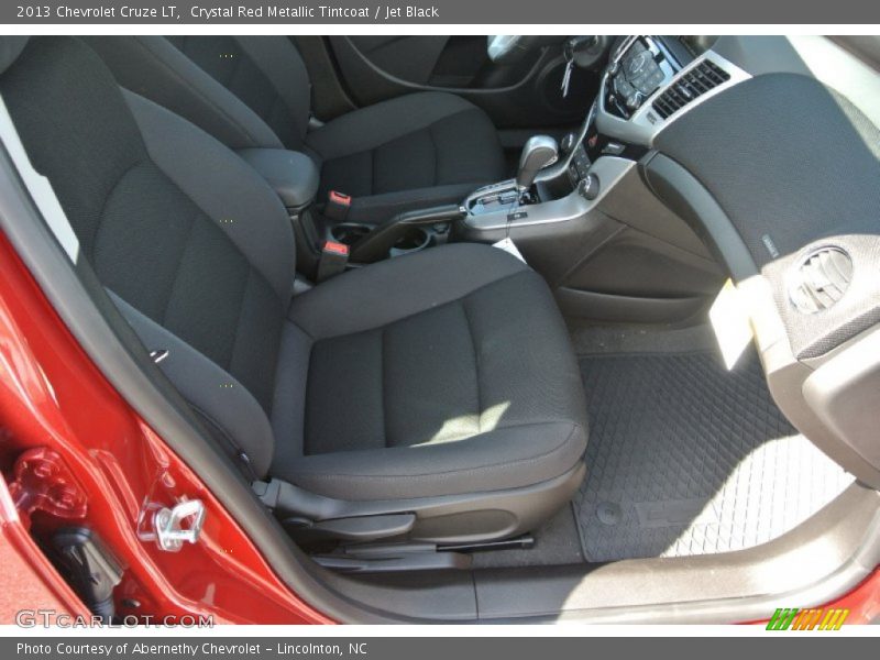 Crystal Red Metallic Tintcoat / Jet Black 2013 Chevrolet Cruze LT
