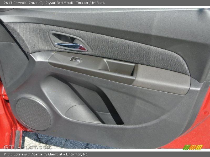 Crystal Red Metallic Tintcoat / Jet Black 2013 Chevrolet Cruze LT