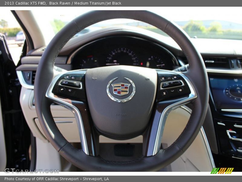 Black Raven / Medium Titanium/Jet Black 2013 Cadillac XTS FWD