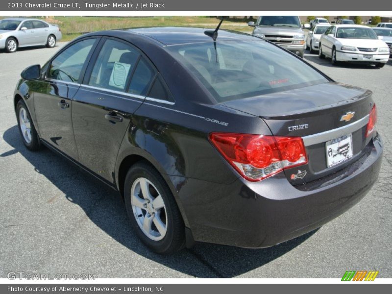 Tungsten Metallic / Jet Black 2013 Chevrolet Cruze LT