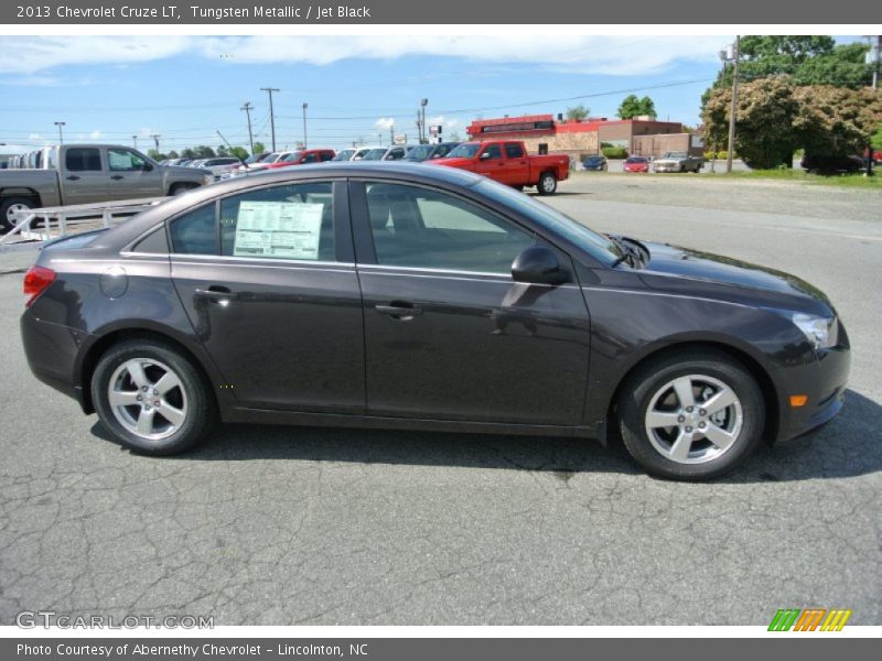 Tungsten Metallic / Jet Black 2013 Chevrolet Cruze LT
