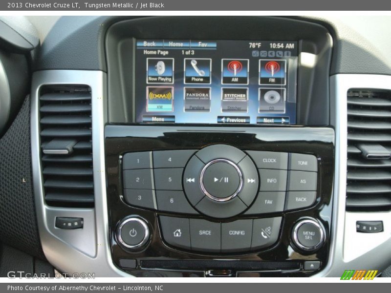 Tungsten Metallic / Jet Black 2013 Chevrolet Cruze LT