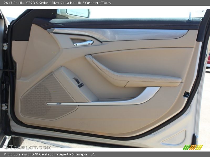 Silver Coast Metallic / Cashmere/Ebony 2013 Cadillac CTS 3.0 Sedan