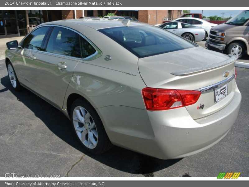 Champagne Silver Metallic / Jet Black 2014 Chevrolet Impala LT