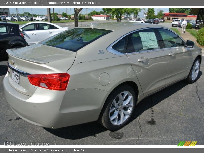Champagne Silver Metallic / Jet Black 2014 Chevrolet Impala LT