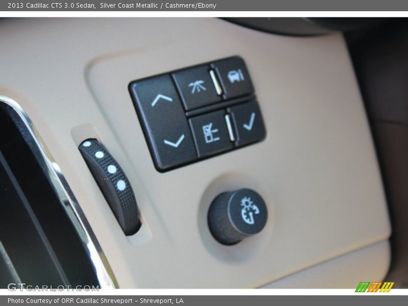 Silver Coast Metallic / Cashmere/Ebony 2013 Cadillac CTS 3.0 Sedan