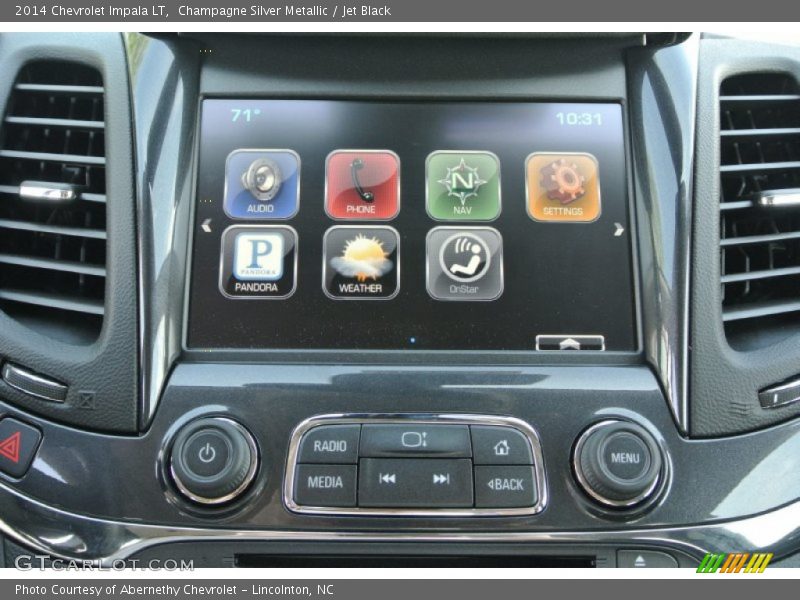 Controls of 2014 Impala LT