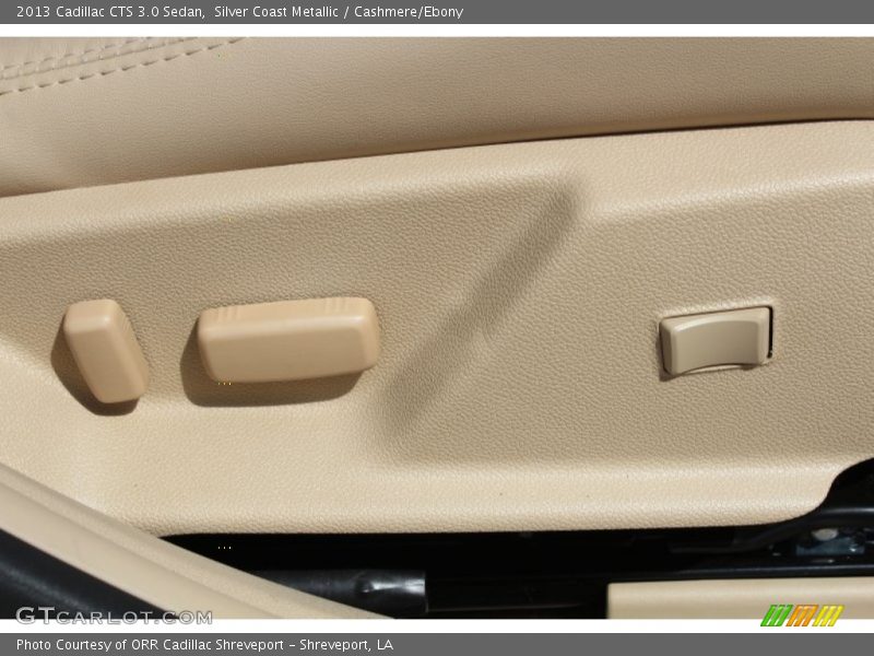 Silver Coast Metallic / Cashmere/Ebony 2013 Cadillac CTS 3.0 Sedan