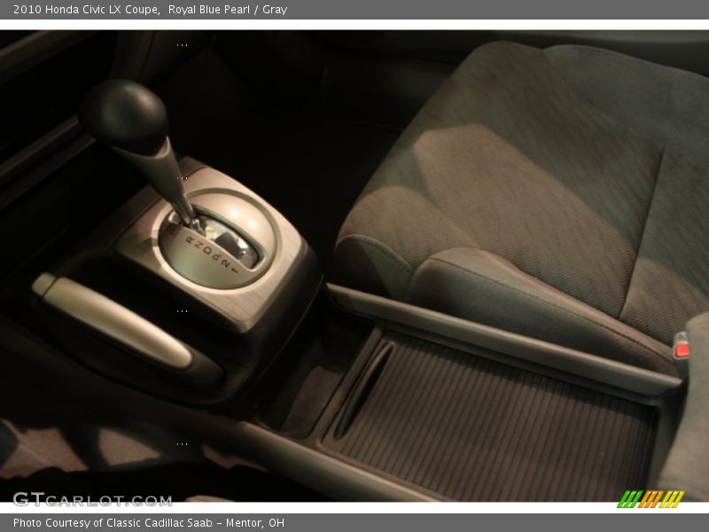 Royal Blue Pearl / Gray 2010 Honda Civic LX Coupe
