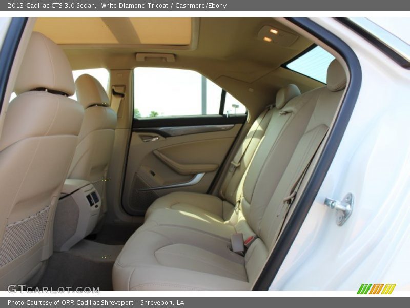 White Diamond Tricoat / Cashmere/Ebony 2013 Cadillac CTS 3.0 Sedan
