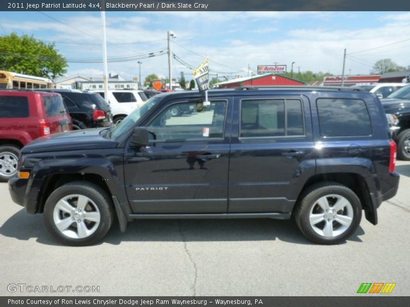 Blackberry Pearl / Dark Slate Gray 2011 Jeep Patriot Latitude 4x4