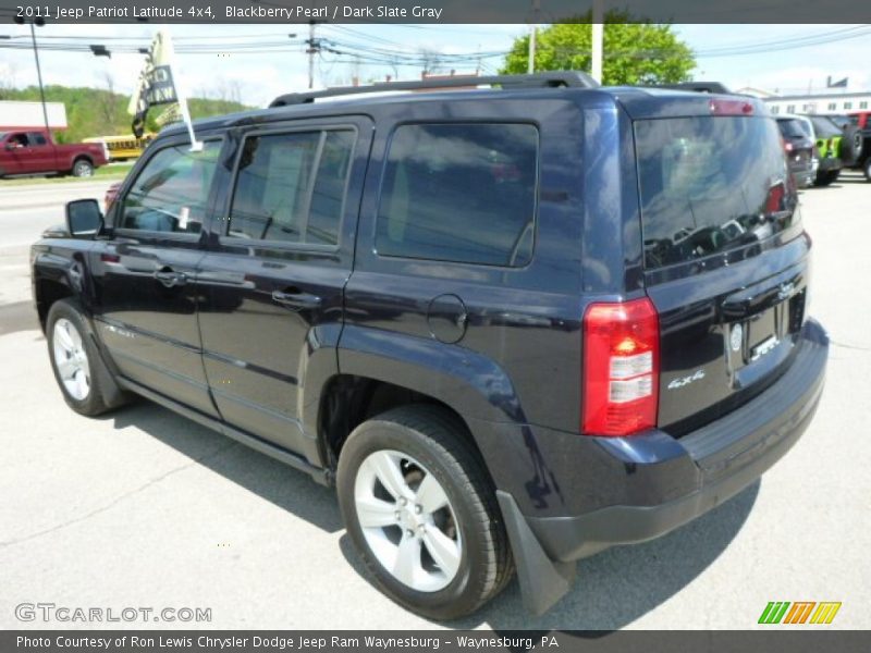 Blackberry Pearl / Dark Slate Gray 2011 Jeep Patriot Latitude 4x4