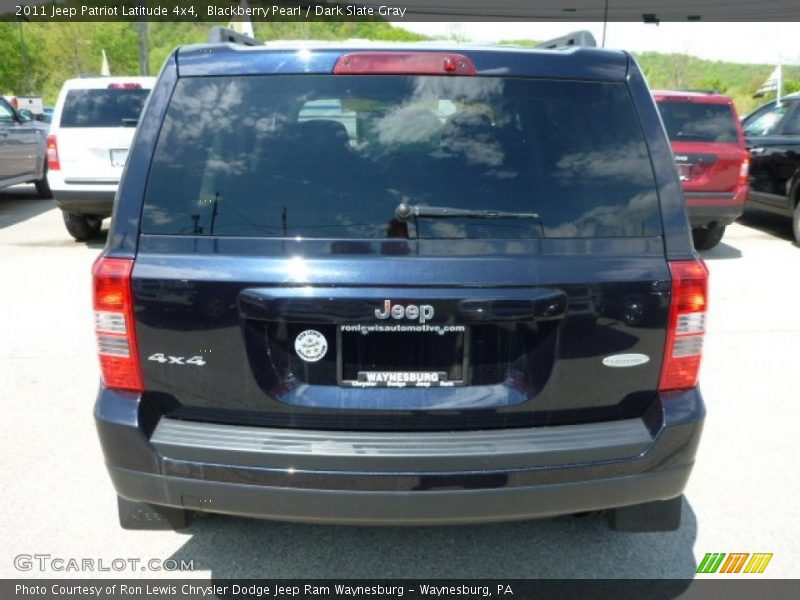Blackberry Pearl / Dark Slate Gray 2011 Jeep Patriot Latitude 4x4