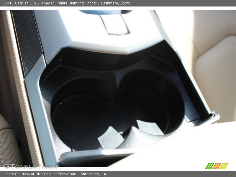 White Diamond Tricoat / Cashmere/Ebony 2013 Cadillac CTS 3.0 Sedan
