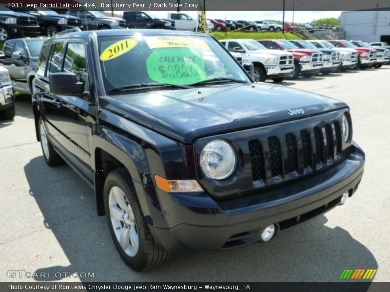 Blackberry Pearl / Dark Slate Gray 2011 Jeep Patriot Latitude 4x4