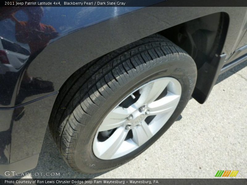 Blackberry Pearl / Dark Slate Gray 2011 Jeep Patriot Latitude 4x4