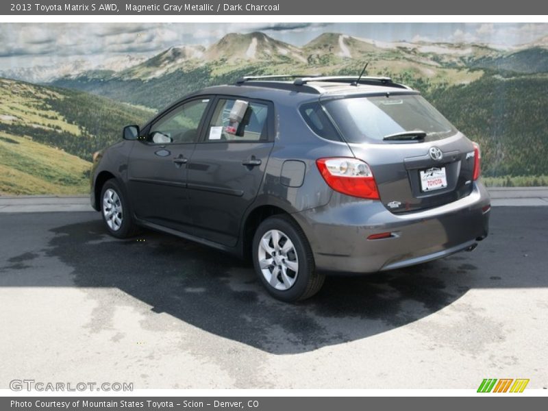 Magnetic Gray Metallic / Dark Charcoal 2013 Toyota Matrix S AWD