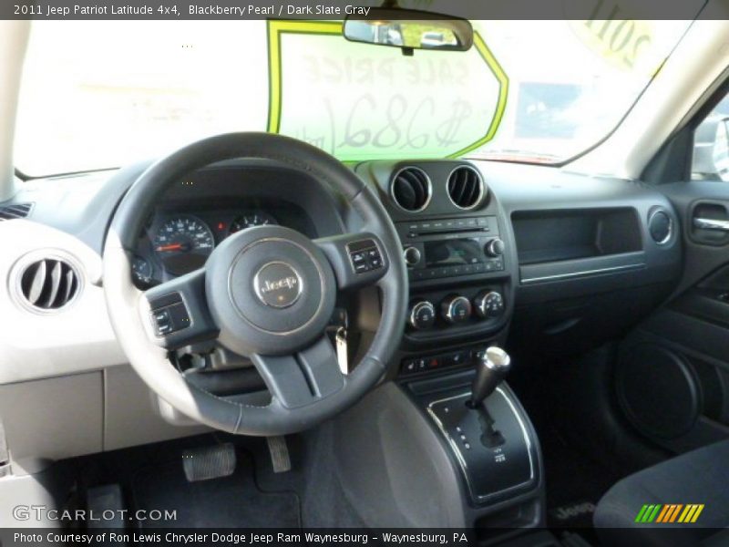 Blackberry Pearl / Dark Slate Gray 2011 Jeep Patriot Latitude 4x4