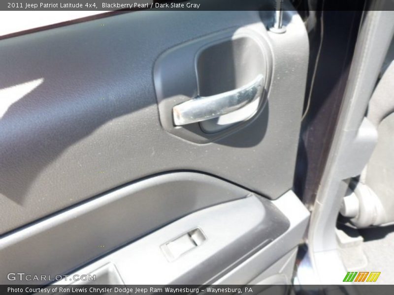 Blackberry Pearl / Dark Slate Gray 2011 Jeep Patriot Latitude 4x4