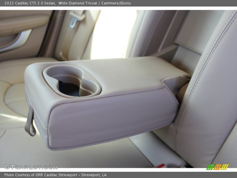 White Diamond Tricoat / Cashmere/Ebony 2013 Cadillac CTS 3.0 Sedan