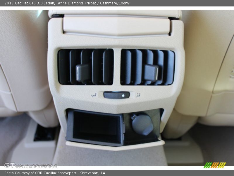 White Diamond Tricoat / Cashmere/Ebony 2013 Cadillac CTS 3.0 Sedan