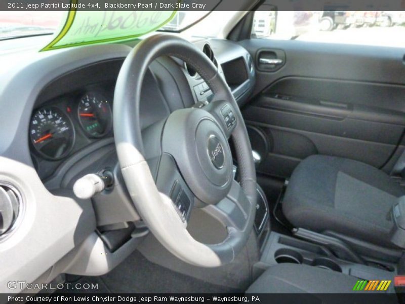 Blackberry Pearl / Dark Slate Gray 2011 Jeep Patriot Latitude 4x4
