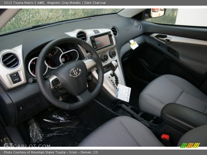 Magnetic Gray Metallic / Dark Charcoal 2013 Toyota Matrix S AWD