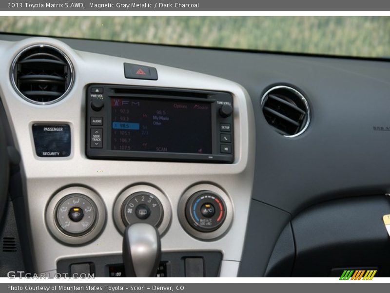 Magnetic Gray Metallic / Dark Charcoal 2013 Toyota Matrix S AWD
