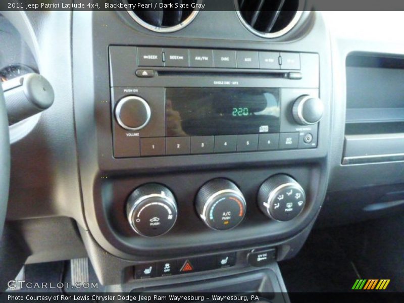 Blackberry Pearl / Dark Slate Gray 2011 Jeep Patriot Latitude 4x4
