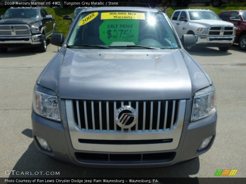 Tungsten Grey Metallic / Stone 2008 Mercury Mariner V6 4WD