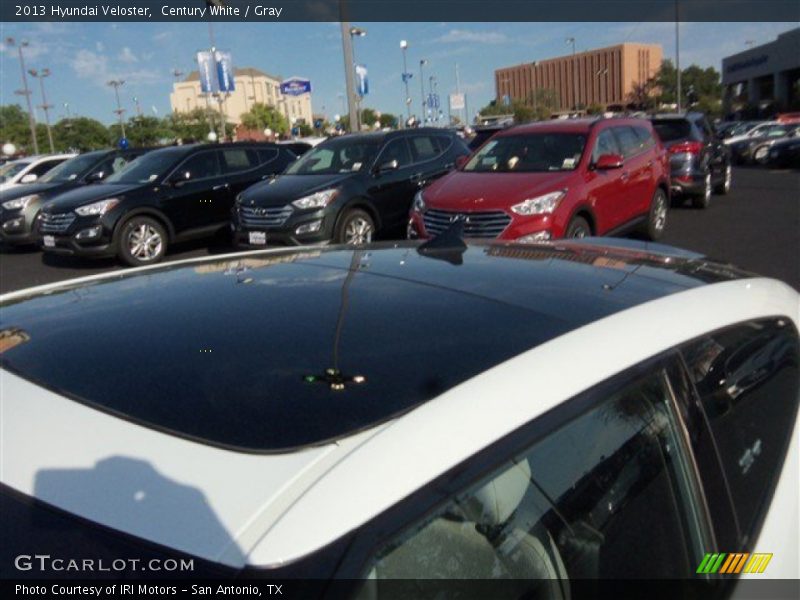 Century White / Gray 2013 Hyundai Veloster