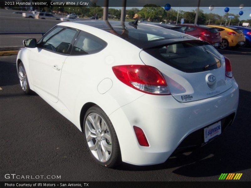 Century White / Gray 2013 Hyundai Veloster
