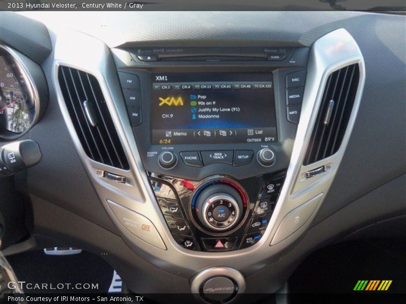 Century White / Gray 2013 Hyundai Veloster